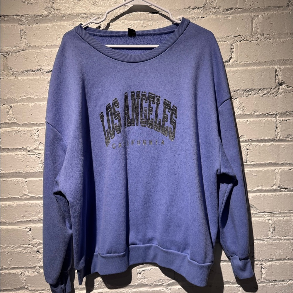 Purple Los Angeles Crewneck